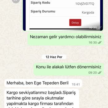 Siparişimiz Teslim Edilmedi Firma Yanıt Vermiyor