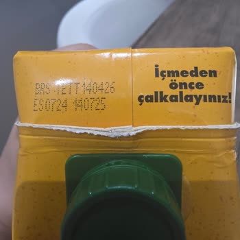 Cappy Portakal Suyunda Acı Tat Ve Kötü Koku Şaşkınlığı