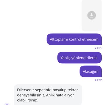 Canlı Destekte Sürekli Çözüm Sunulmaması Ve Kampanya Sorunu