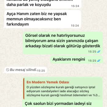 Sipariş Edilen Sandalyeler Defolu Ve Yanlış Renkte Teslim Edildi, Sorun Çözülmüyor