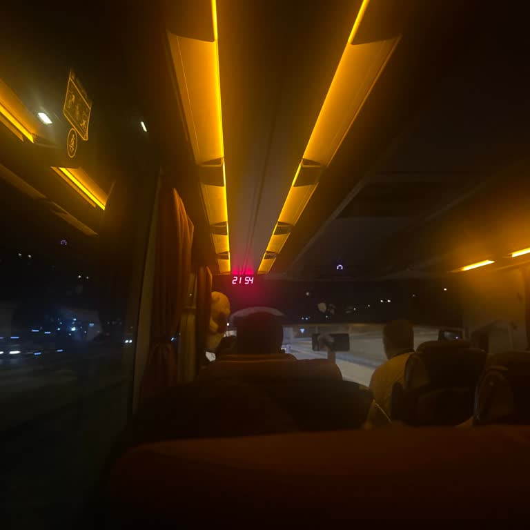 Şoförün Hızlı Sürüşü Ve İhtiyaç Molası Vermemesi Yolcuları Mağdur Ediyor