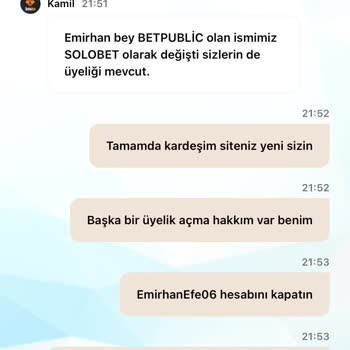 Hesabım Kapatıldı, Bakiyem Ve Bilgilerim Aktarıldı