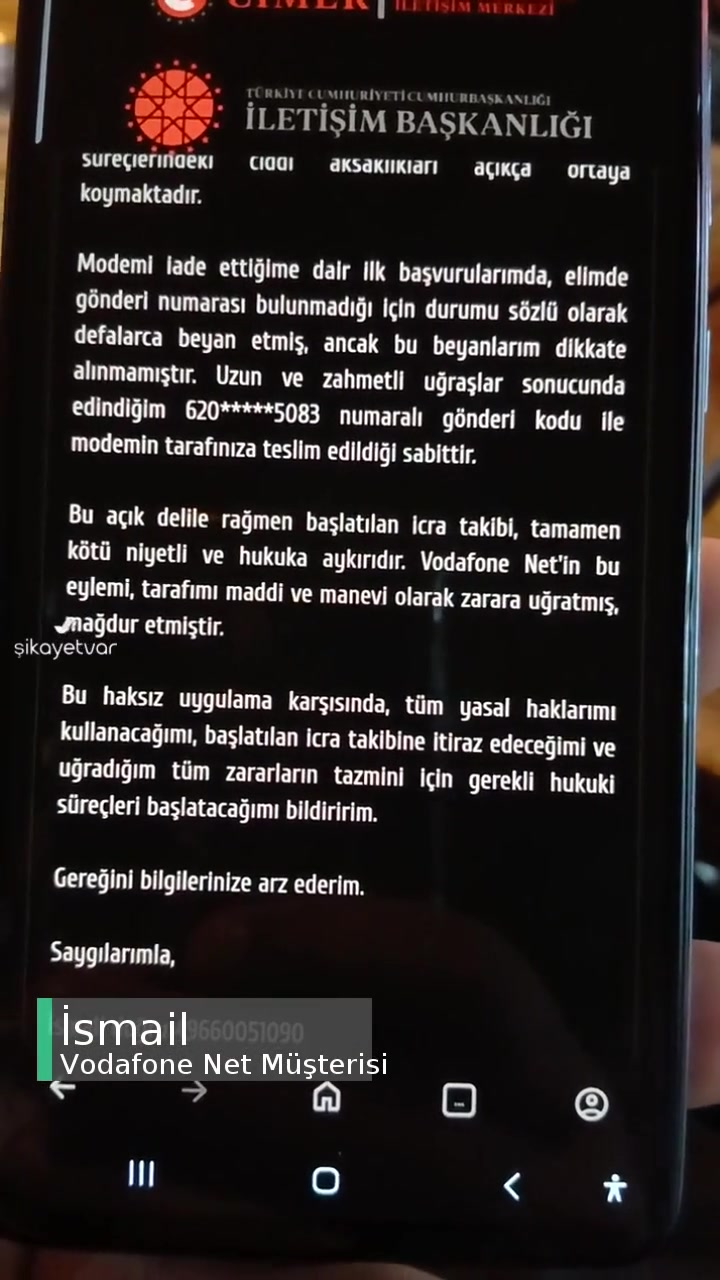 Vodafone Net İcra Takibi videonun kapak resmi