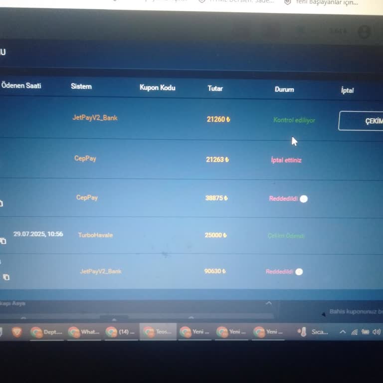 Teosbet 344.com'da Çekim Yapılamıyor, Param İade Edilmiyor!