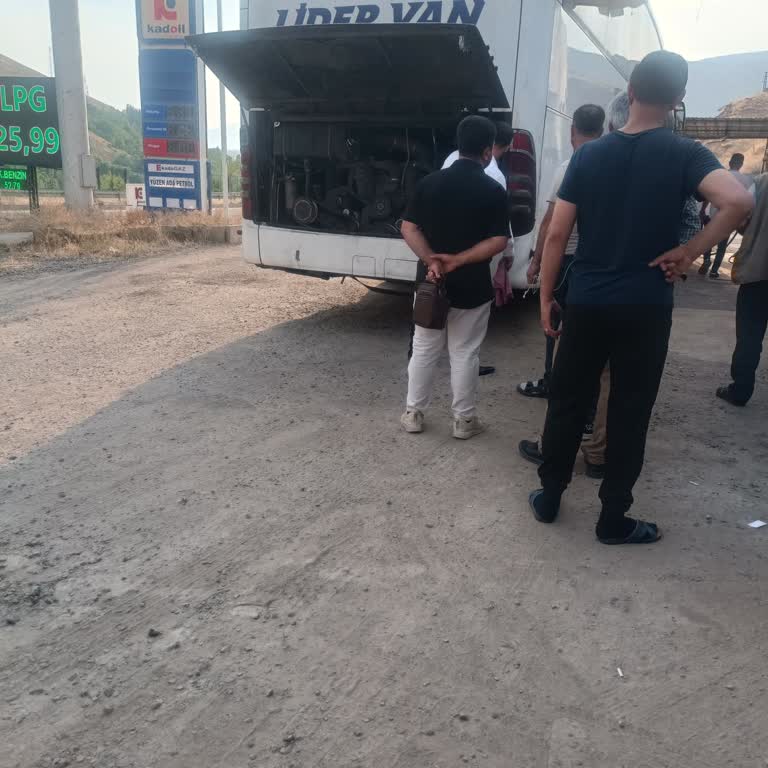 Klima Çalışmayan Otobüste Kabus Gibi Yolculuk