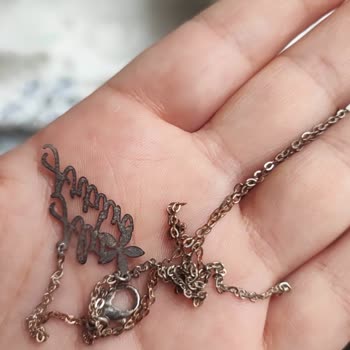 Aldığım Gümüş Kolye Kısa Sürede Karardı, Şikayetim Dikkate Alınmadı