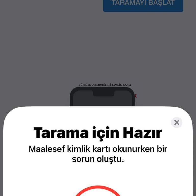Çipli Kimlik Kartı E-Devlet Doğrulamasında Sürekli Hata Alıyorum Çözüm Bulamıyorum!