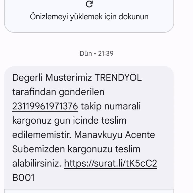 Sürat Kargo Manavkuyu Şubesinde Teslim Edilmeyen Kargolarla Yaşadığım Mağduriyet
