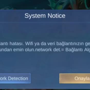 Mobile Legends Çözüm İstiyorum Giremiyorum Oyuna!