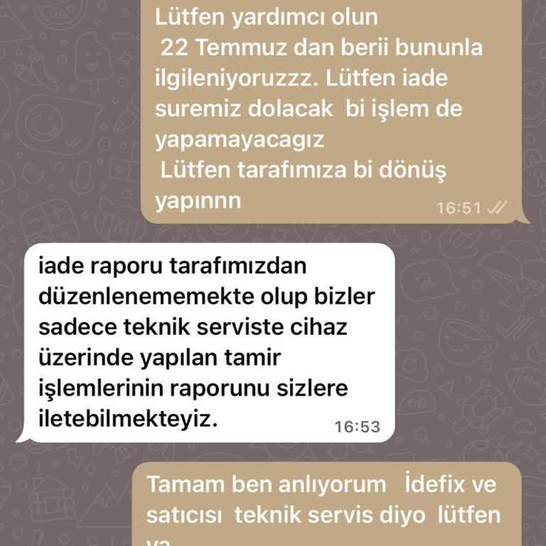 İade Sürecinde Müşteri Mağduriyeti Ve Belge Karmaşası