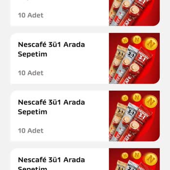 Nescafe Uygulamasındaki Hediyelerimiz Aylardır Teslim Edilmiyor