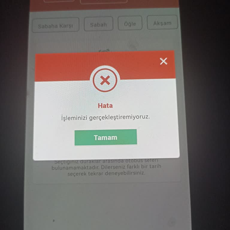 Obilet Uygulamasında Bilet İşlemleri Sorunu Ve Mağduriyet