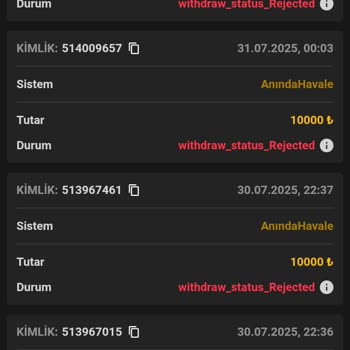Kazanç Çekiminde Sorun Ve Lisans Şüphesi Yaşadım