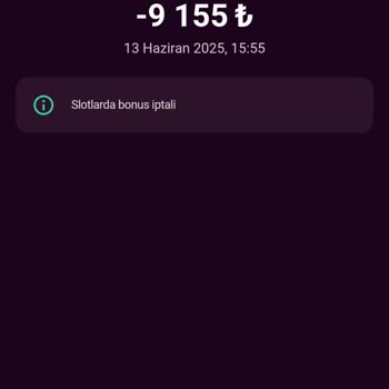 Bonus Ve Para Yatırma İşlemlerinin Kendiliğinden İptali
