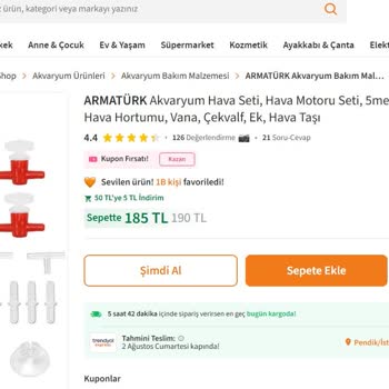 Kargo Gecikmesi Balıklarımın Ölümüne Sebep Oldu!