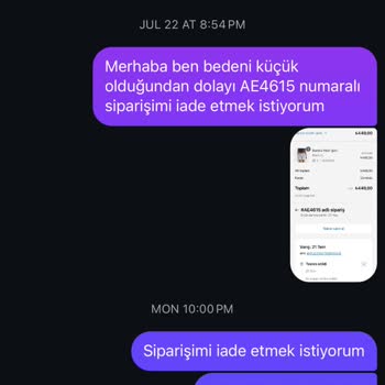 Siparişin Geç Teslimi Ve İletişimsizlik Mağduriyeti