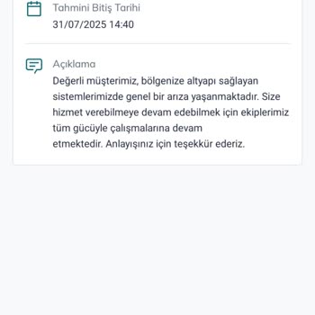 Sürekli Ertelenen İnternet Arızası Ve Mağduriyetim