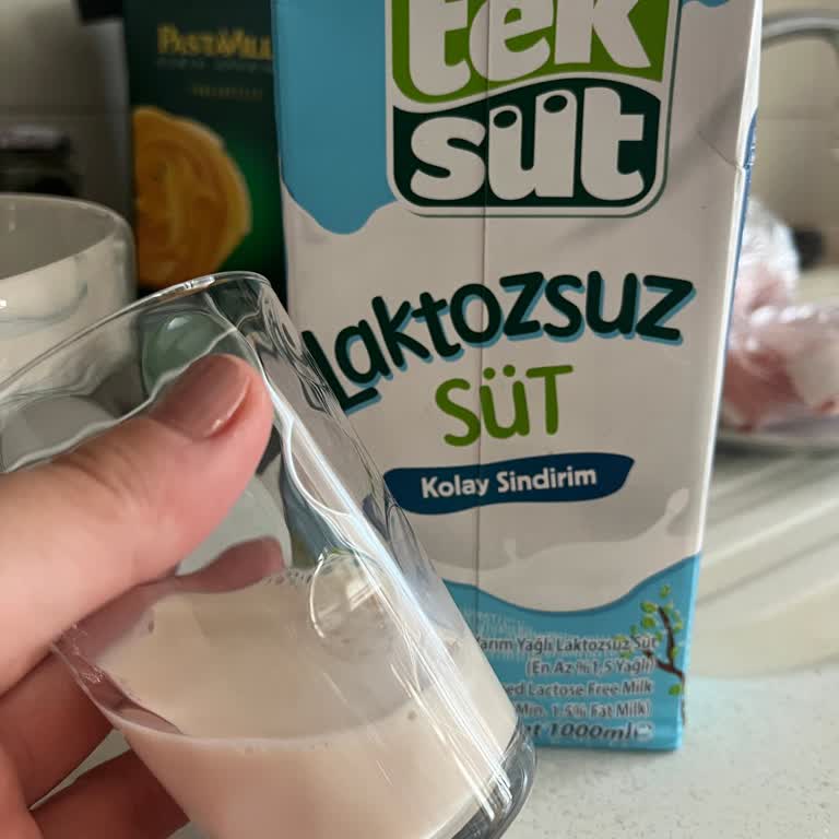 Laktozsuz Sütte Anormal Renk Ve Firma Açıklaması Talebi