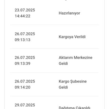 Kargo Teslimatı Günlerdir Yapılamıyor Mağdur Oldum