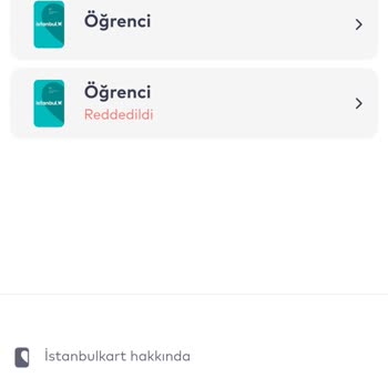 İstanbulkart Öğrenci Kartı Başvurusunda Sebepsiz Red Ve İletişim Sorunu