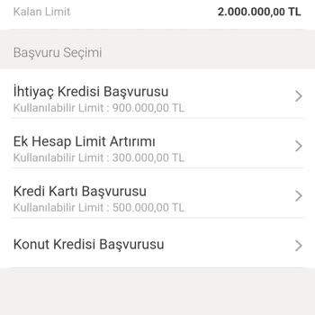 Sky Limit Bulunmasına Rağmen Kredi Kartı Başvurusu Yapılamıyor