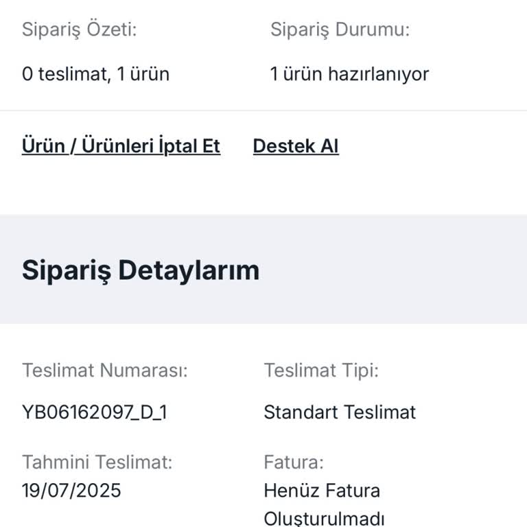 Yataş Bedding'den Aldığım Yatak Teslim Edilmedi, Mağdur Edildim