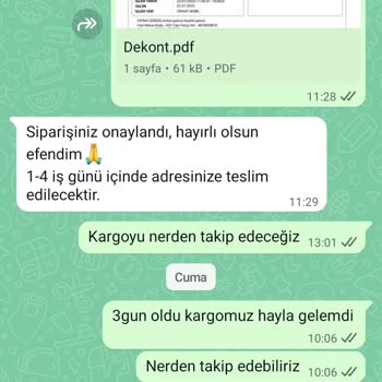 Uzun Süre Teslim Edilmeyen Sipariş Ve İletişimsizlik Sorunu