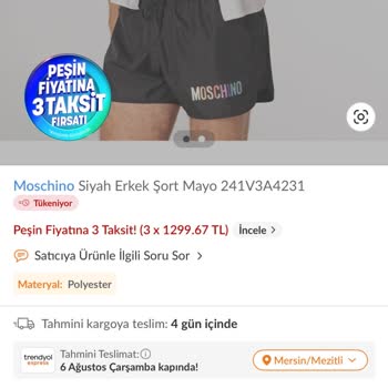 Boyner Siparişim Kargo Teslim Edilmeden Geri Çekildi Fiyatı Yükseltildi