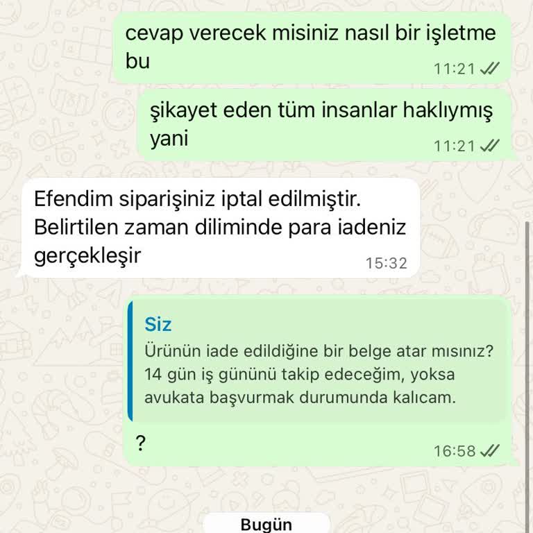 İade Sürecinde Yetersiz İletişim Ve Belge Sorunu Yaşadım