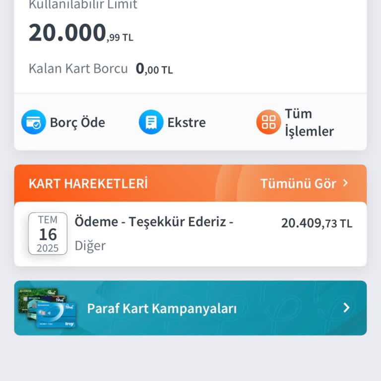 Kapatılan Kredi Kartımın Mobil Uygulamada Görünmeye Devam Etmesi Mağduriyet Yaratıyor