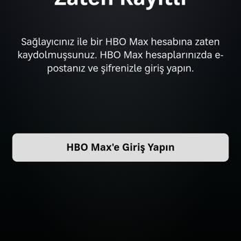 Hepsiburada Premium Hediye HBO Max Üyeliğinde Giriş Sorunu Ve Destek Eksikliği