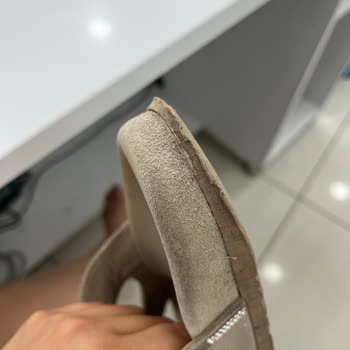 Elle Ayakkabı Kısa Sürede Kullanılamaz Hale Gelen Terlik İçin İade Talebi!