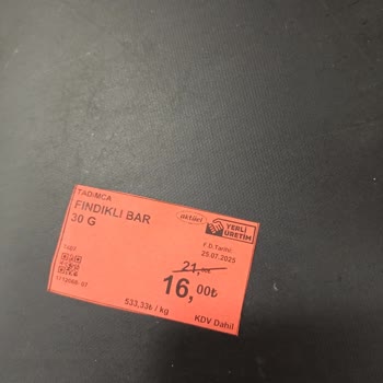 Kasa Ve Etiket Fiyatı Uyuşmazlığı Mağduriyeti