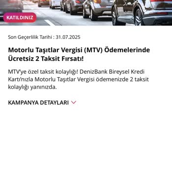 Denizbank'ın MTV Taksit Kampanyası Sözünü Yerine Getirmemesi