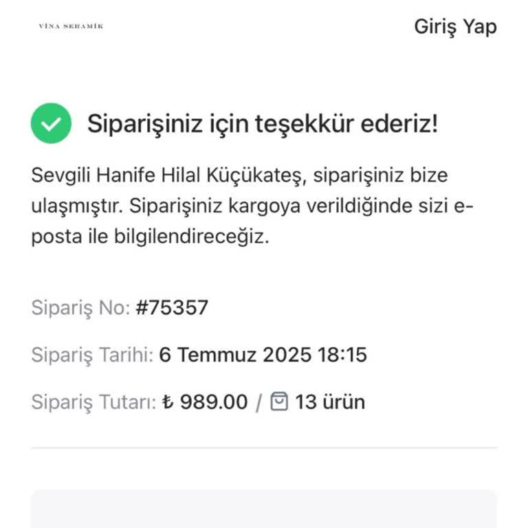 Siparişim 25 Gündür Gönderilmedi İletişime Geçilmiyor