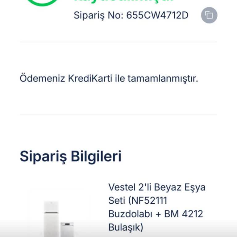Vestel Buzdolabı Teslim Edilmiyor Mağduriyet Yaşıyorum