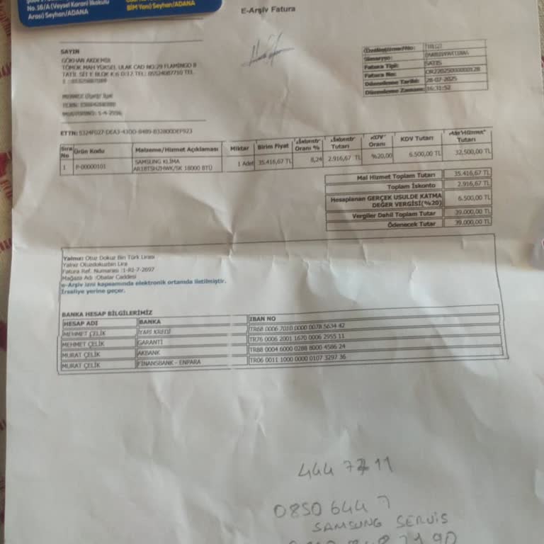 Yanlış Parça Nedeniyle Kurulum Sorunu Ve Mağduriyet