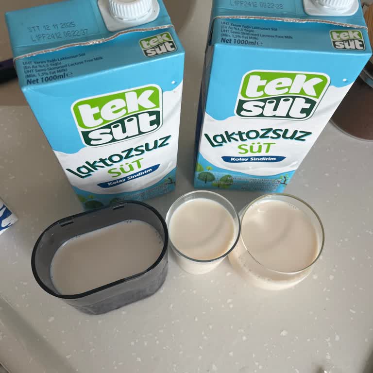 Laktozsuz Sütün Pembe Çıkması Ve İade Sorunu Yaşadım