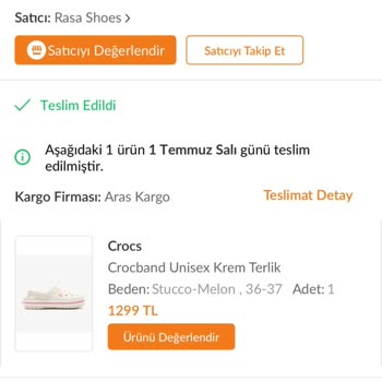 Aldığım Crocs Terlik Kısa Sürede Koptu, Mağaza Kapanmış