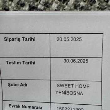 Teslimat Gecikmesi Ve Kötü Müşteri Hizmeti Nedeniyle Hayal Kırıklığı