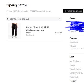 Siparişim Ulaşmadı Müşteri Hizmetleri Yanıt Vermiyor
