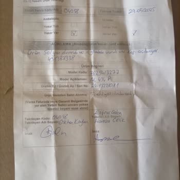 Hasarlı Ürün, Reddedilen İade Ve Çözülmeyen Mağduriyet