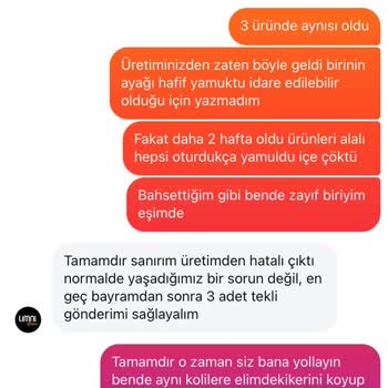 Limni Home Balkon Mobilyası Sorunu Ve İlgisiz Müşteri Hizmeti
