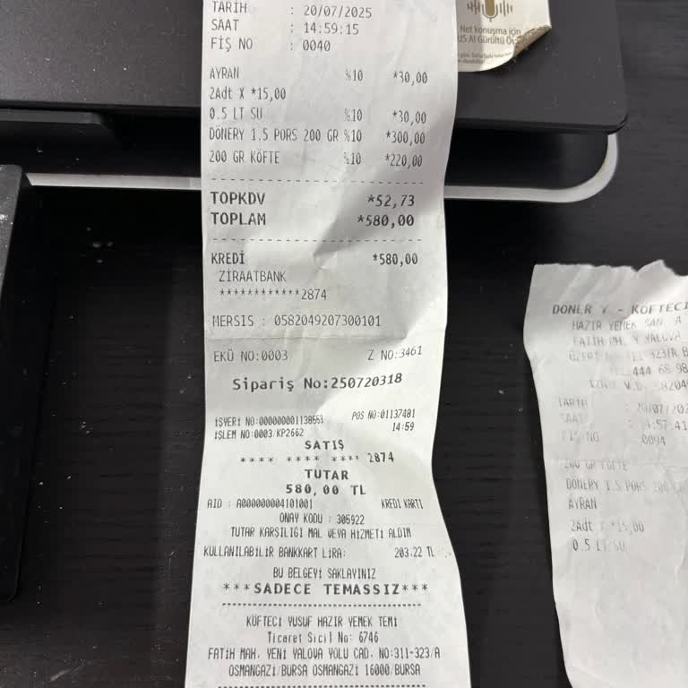 Köfteci Yusuf'ta Çift Çekim Ve Ücret İadesi Sorunu: Müşteri Güveni Sarsıldı