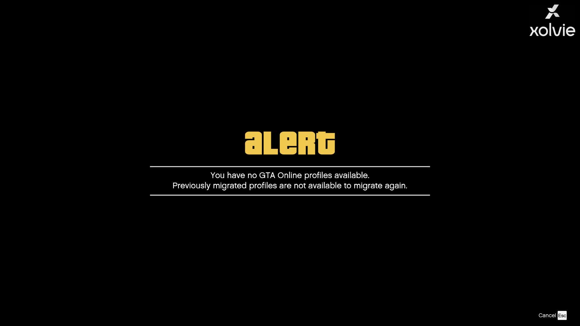 Rockstar Games GTA 5 Character Transfer Problem - Xolvie