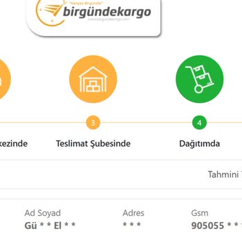 A101 Kargo Şirketi Nedeniyle Teslim Edilemeyen Sipariş