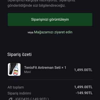 Siparişim Gönderilmedi, İletişim Kurulamıyor Ve Mağduriyet Yaşıyorum