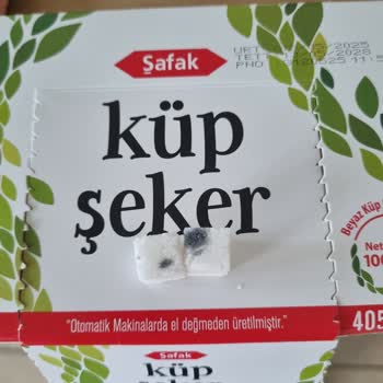 BİM Şafak Küp Şeker Şikayeti