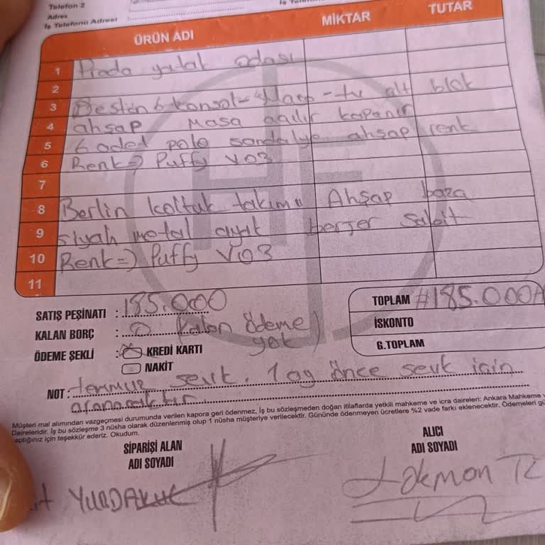 Düğün Paketi Teslimatında Gecikme Ve İlgisiz Hizmet