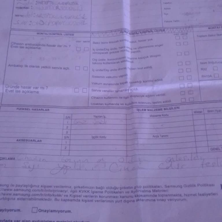 Sürekli Gaz Problemi Yaşatan Samsung Klima